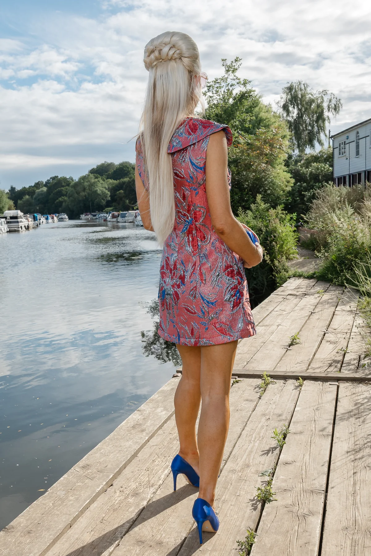 The Dolly — back view showing the collar and silhouette.